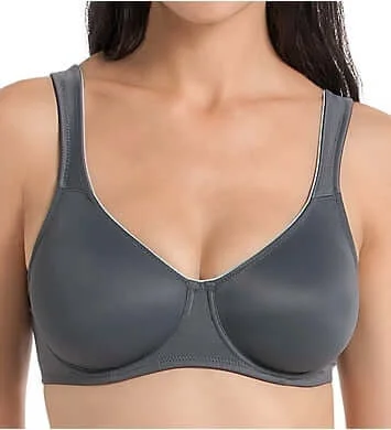 smoothing high-waisted bra for tummy controlAnita Twin Anthracite | 5493 Wireless