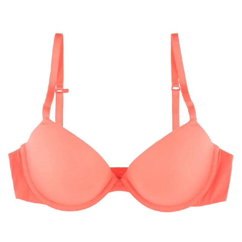 wireless bra with front closure for comfortThe "Oh Darling" Demi Push-Up