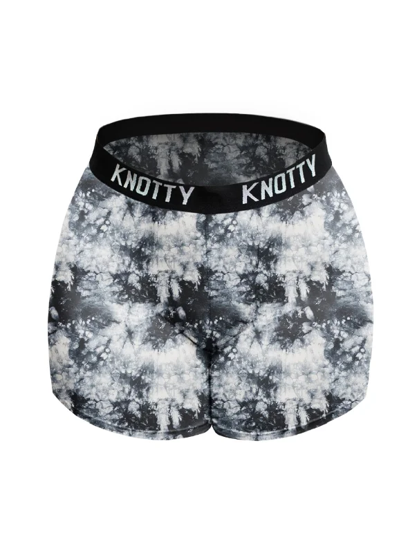 women's pajamas with a touch of luxuryAiraModal™ Black & White Acid Wash Boxer