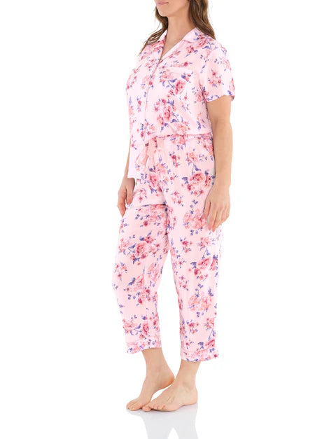 women's pajamas for all-night comfortMagnolia Lounge Kyoto Viscose ⅞ Pyjama Set