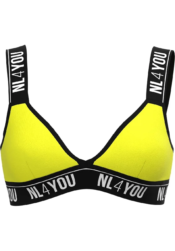 mastectomy bra with foam liningYellow Bee - Памучен бралет