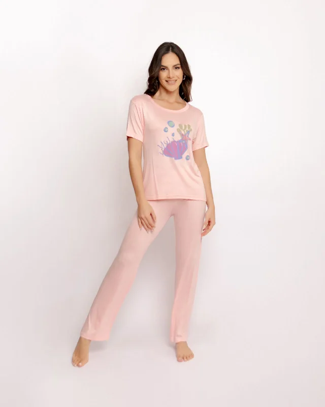 women's pajamas for everyday wearPijama Pantalón MC.