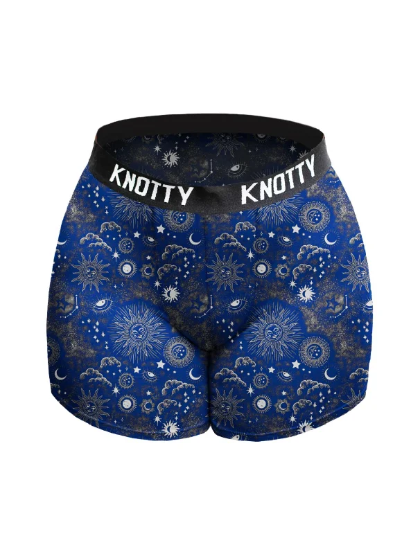 women's pajamas in a cozy, plush fabricAiraModal™ Blue Astronomy Boxer