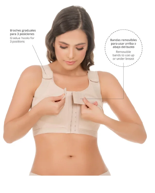 convertible halter bra with underwire supportCYSM 242 - Adjustable Surgical Bra With Removable Band