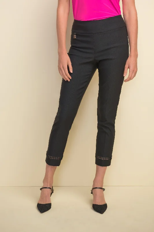 hats with built-in Bluetooth speakers for music on the goJoseph Ribkoff Cut Out Detail Capri Trousers