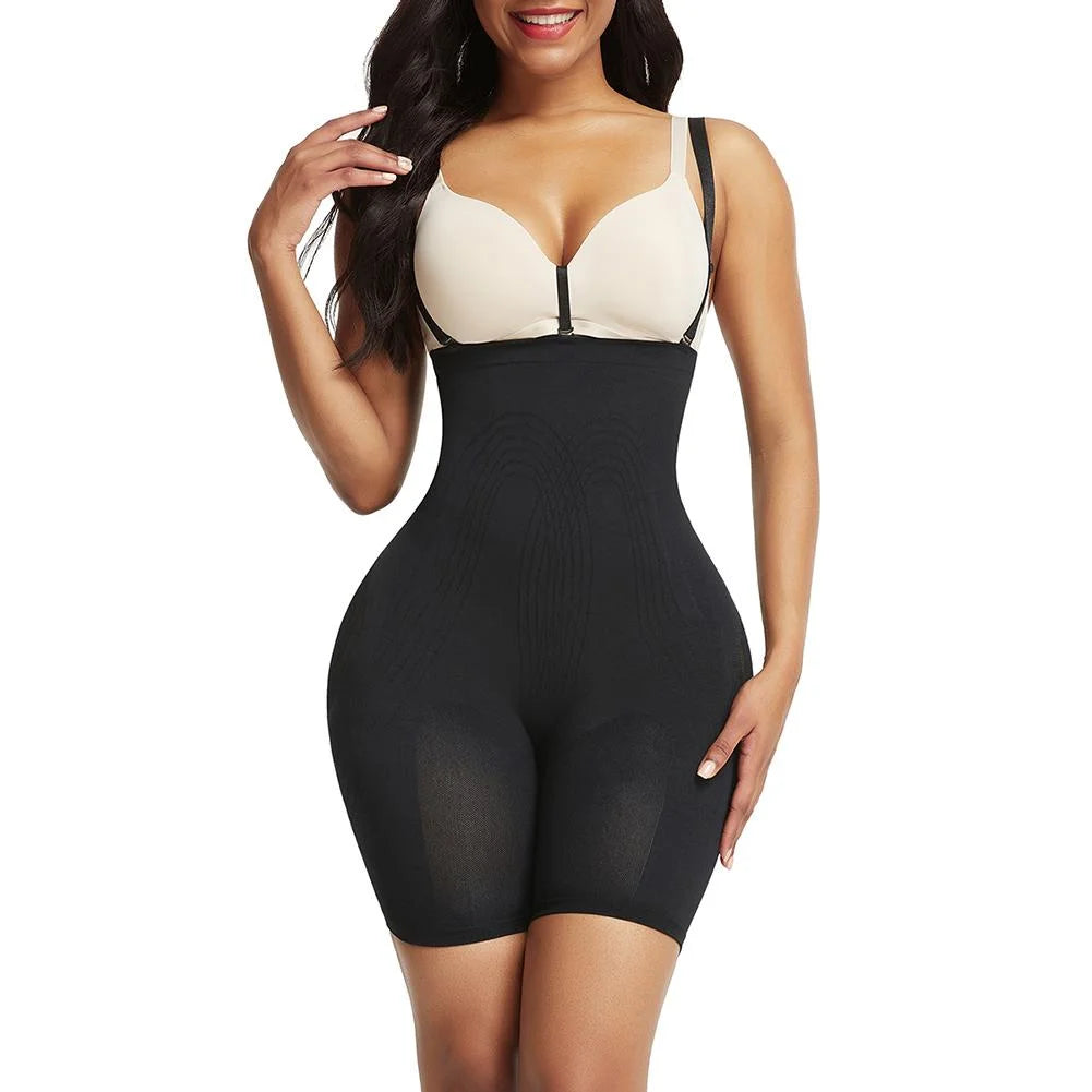 plus-size nursing bra with crossover strapsBlack High Waisted Shapewear