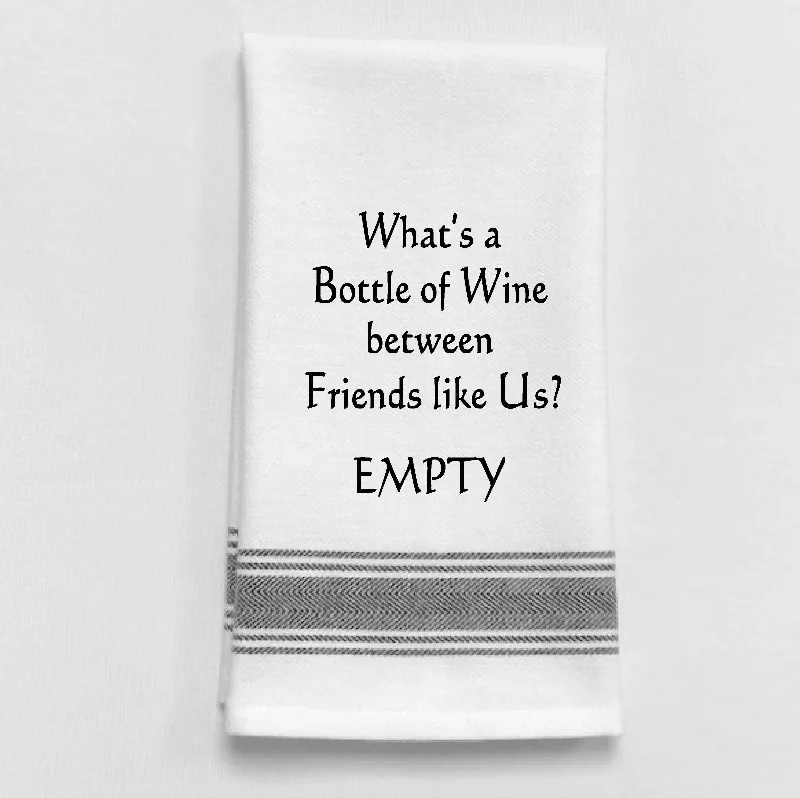 elegant feather hats for horse racesTea Towel - BB-W-131  What's a bottle of wine between friends like us...