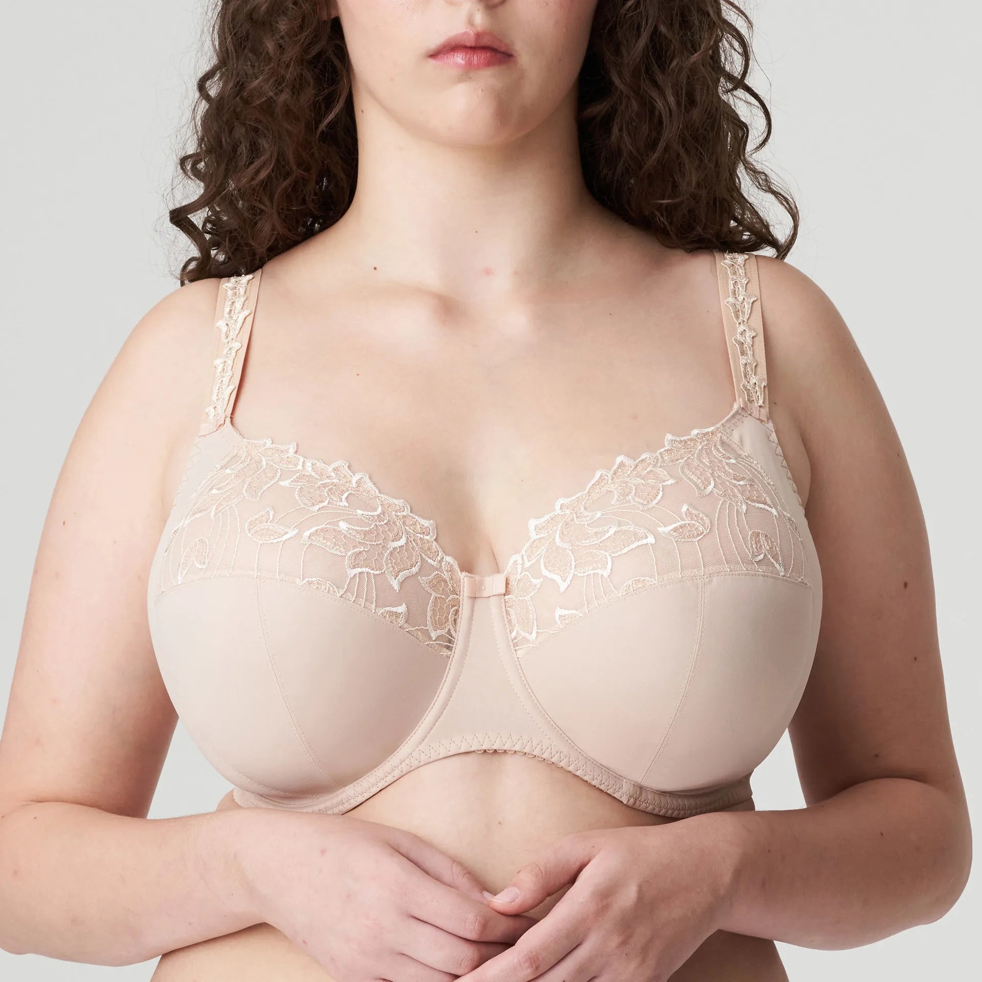 plus-size nursing bra with side supportPrima Donna Full Cup (+) Bra-Deauville-Pink ,Black, Cafe Latte