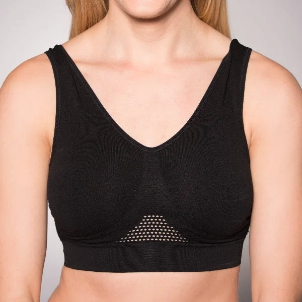 lace appliqué braPullover Seamless Cooling Sports Bra