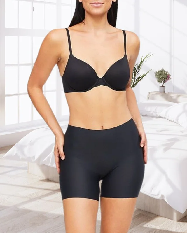 wireless bra with foam cups for shapeShort gainant Spanx