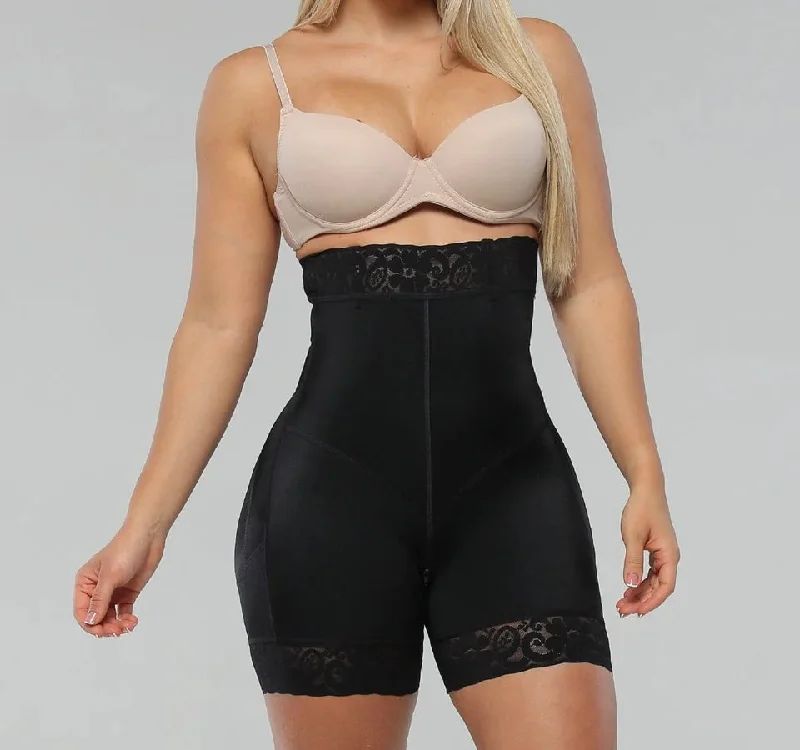 wireless maternity braStrapless BBL Shorts - Black, Adjustable Waistband, Comfortable Fit, Versatile Style for Everyday Wear