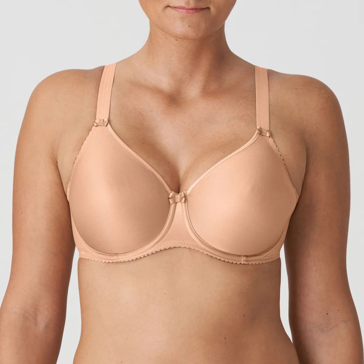 minimizer bra for reduction in bust sizePrima Donna Seamless Non Padded Bra-Satin-Black , Nude