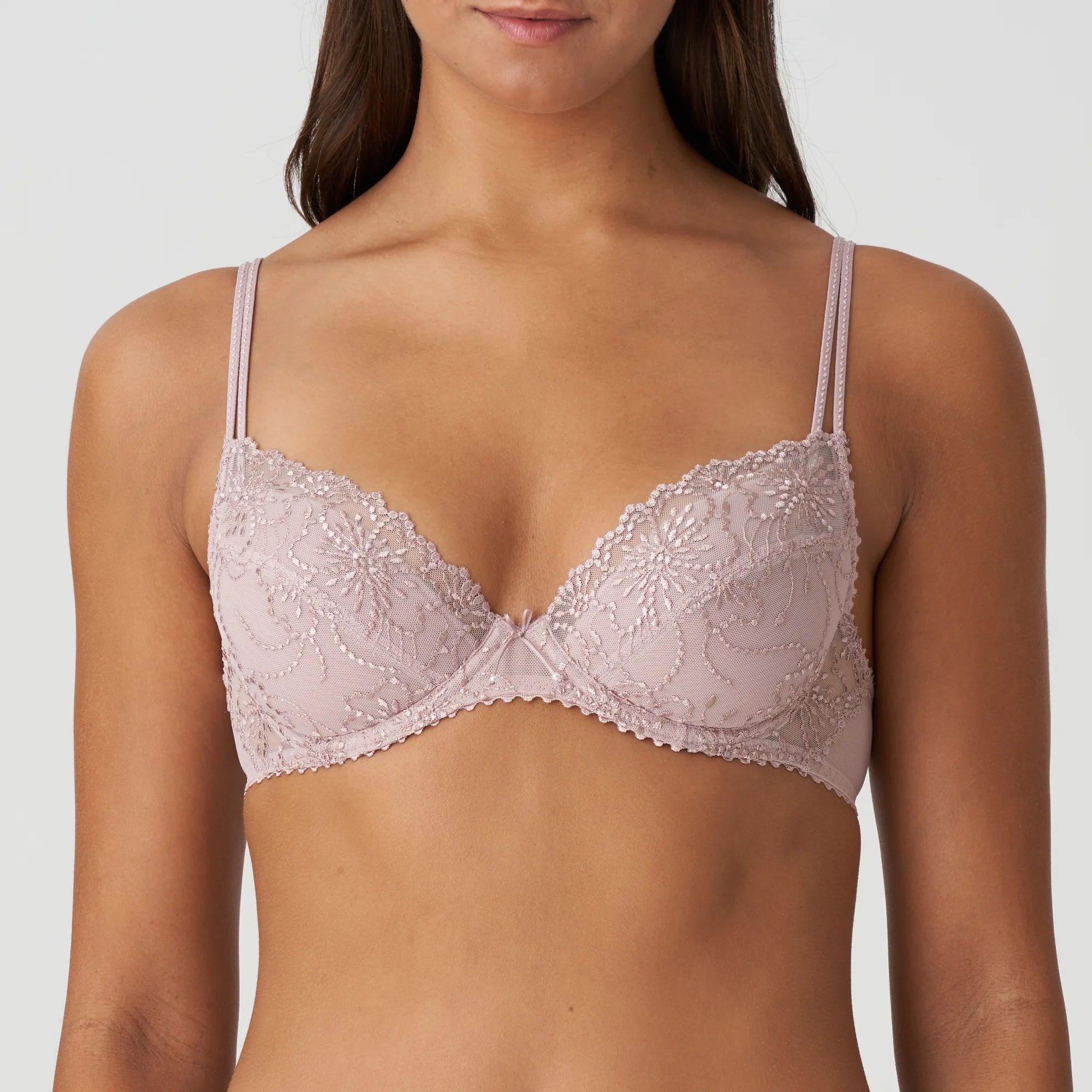 plus-size wireless braMarie Jo Push Up Removable Pads Bra-Jane-Bois de Rose(Light Nude)