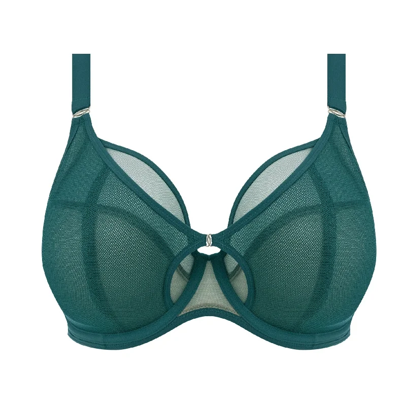 seamless bra for leotardsElomi Kintai Plunge Bra | DEEP TEAL