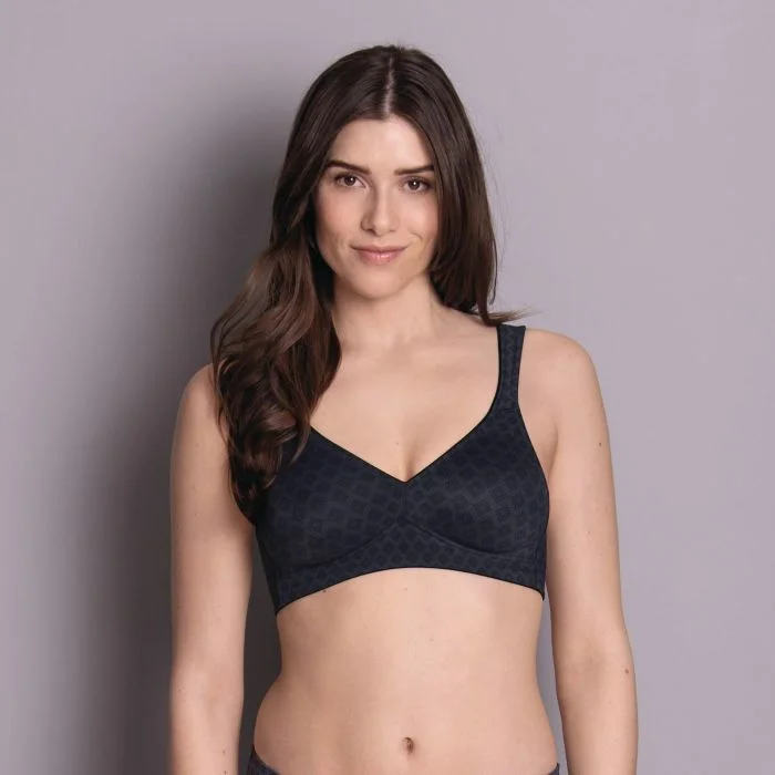 seamless bra for sensitive skinRosaFaia Beautyfull Beha zonder beugel - TWIN ART 5244 - shadow blue