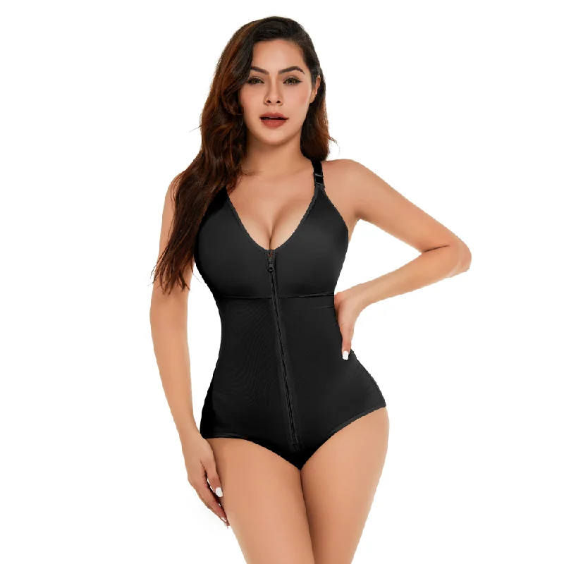 plus-size wireless braMagic Double-Control Shaper Bodysuit