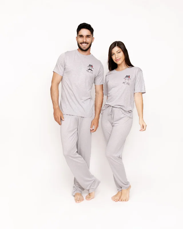 women's pajamas for a relaxing weekendPijama Pantalon MC. Mr Love