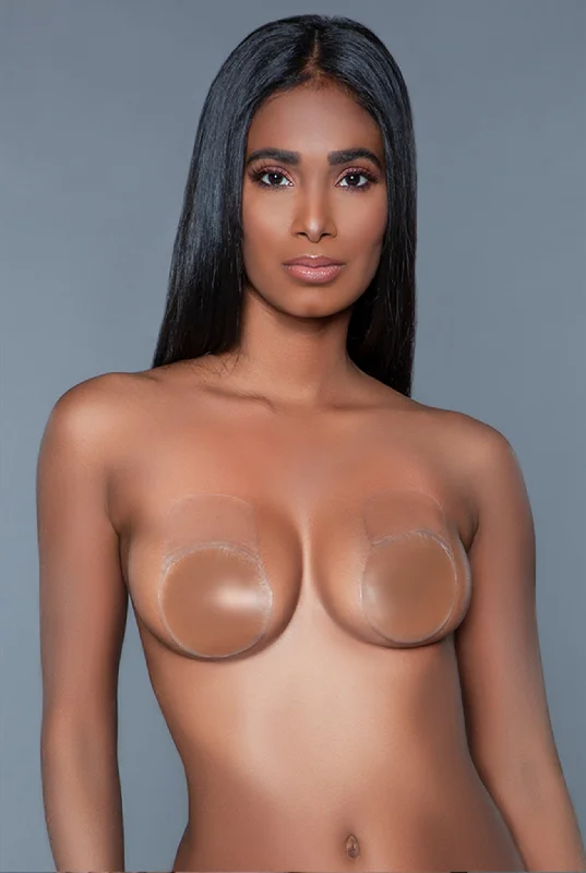 underwire bra with side supportSilicone breast lift nipple covers