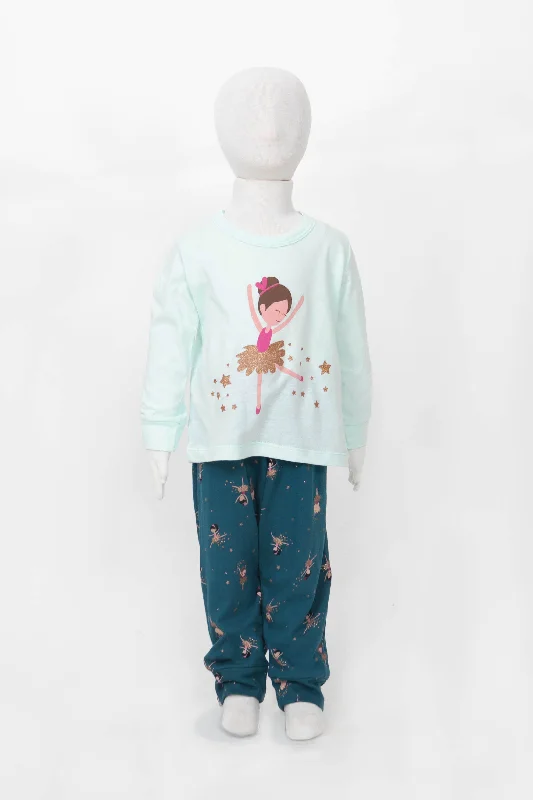 women's pajamas featuring animal printsPijama Pantalón, Manga Larga. Kids. Love Me Collection.