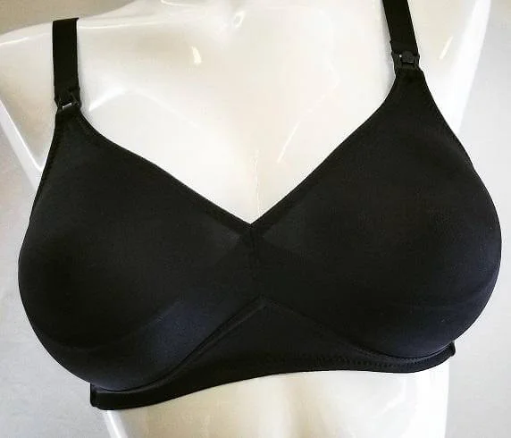 plus-size longline bra for tummy controlAnita Micro | 5075 Wireless Nursing