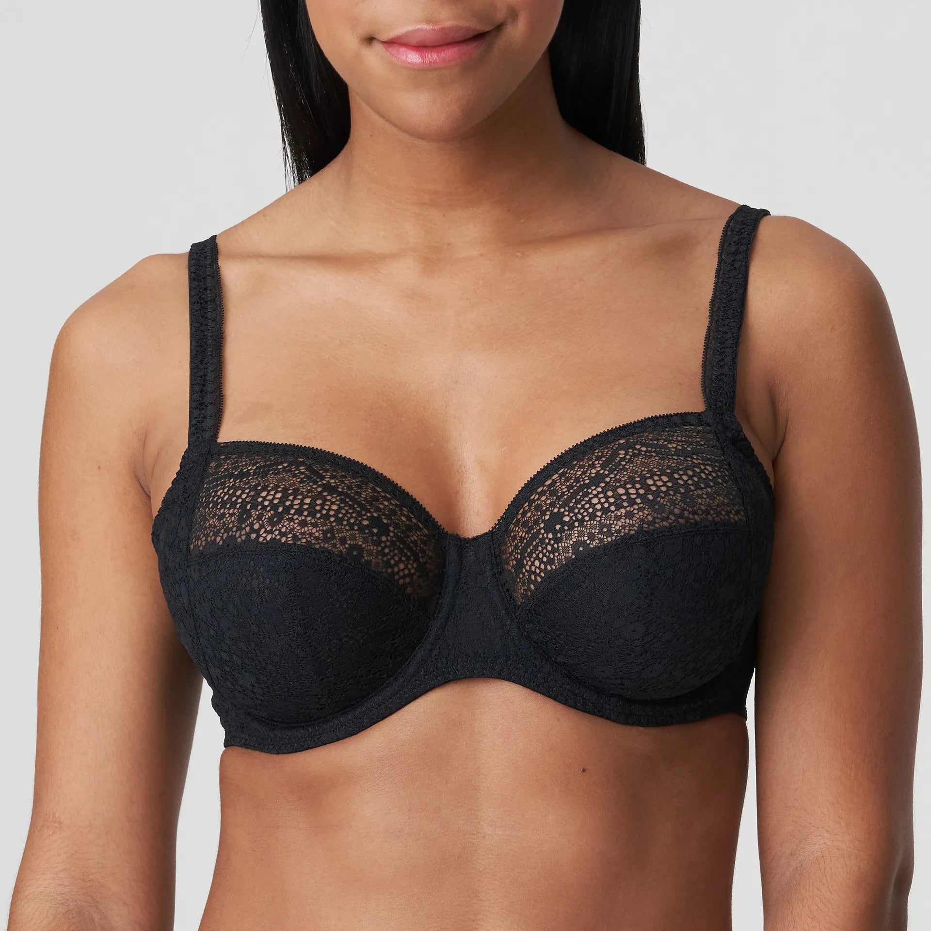 strapless bra with silicone stripsPrima Donna Twist Full Cup Bra - Epirus - Black, White