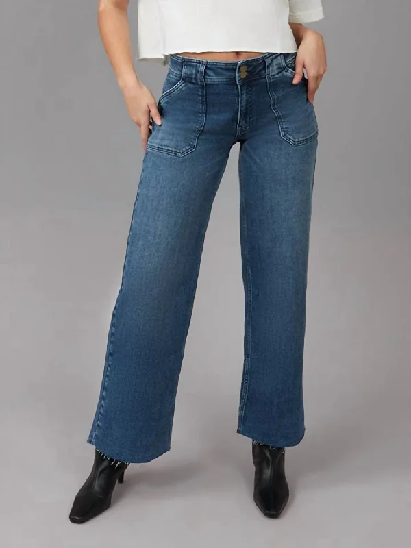 Women's Jodhpurs with Long LengthNova Denim In Dim Sky