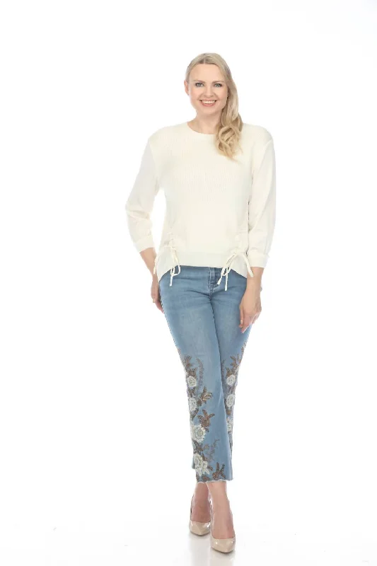 Women's Jodhpurs with Skinny LegPoppy Jean In Denim