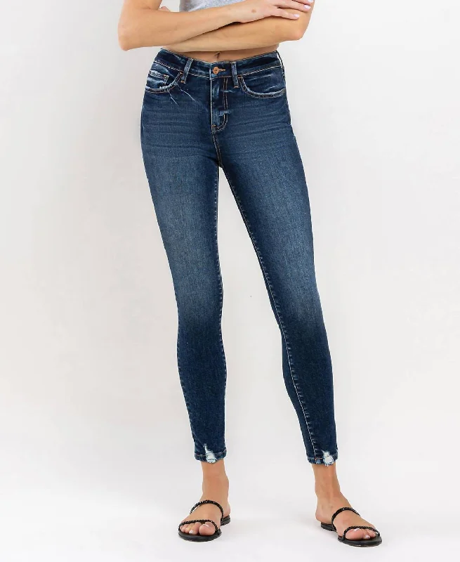  Women's High-Waisted PantsDani Skinny Jeans In Dark Wash