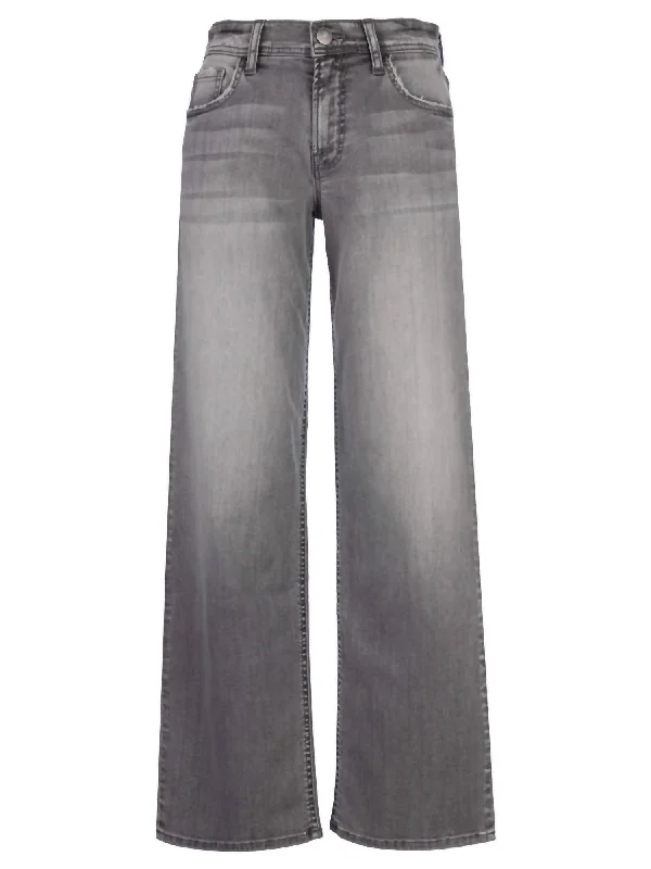 Women's Jodhpurs with Short LengthWomen's Charlotte Mid-Rise Jean In Grey Wash