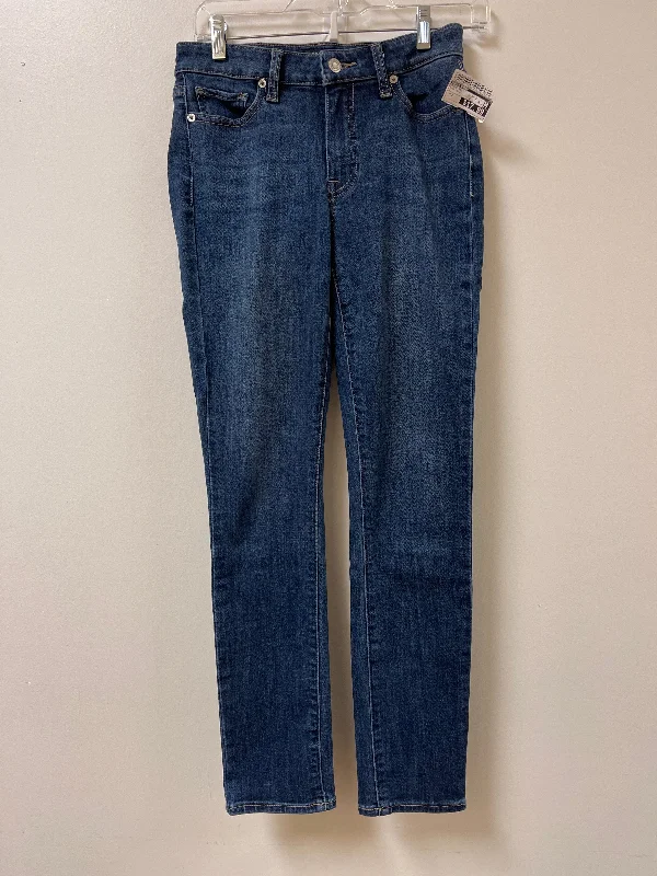 Women's Straight-Leg PantsJeans Skinny By Lucky Brand In Blue Denim, Size: 2