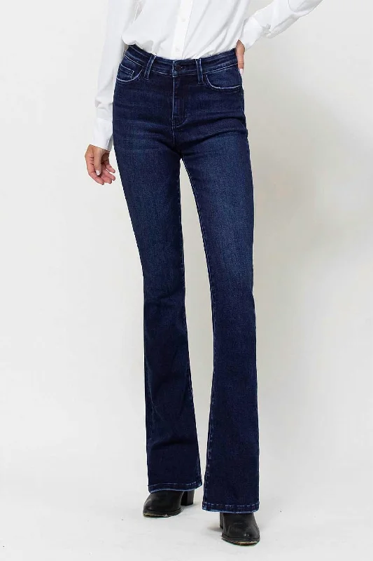 Women's Jodhpurs with Skinny LegCome Closer Mini Flare Jeans In Dark Blue