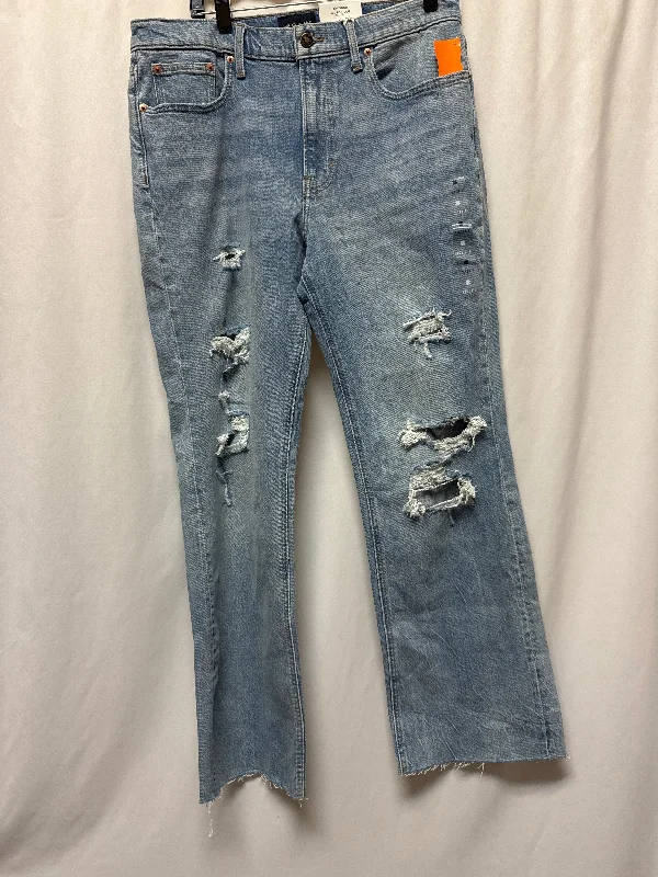 Women's CulottesJeans Flared By Lucky Brand In Blue Denim, Size: 12