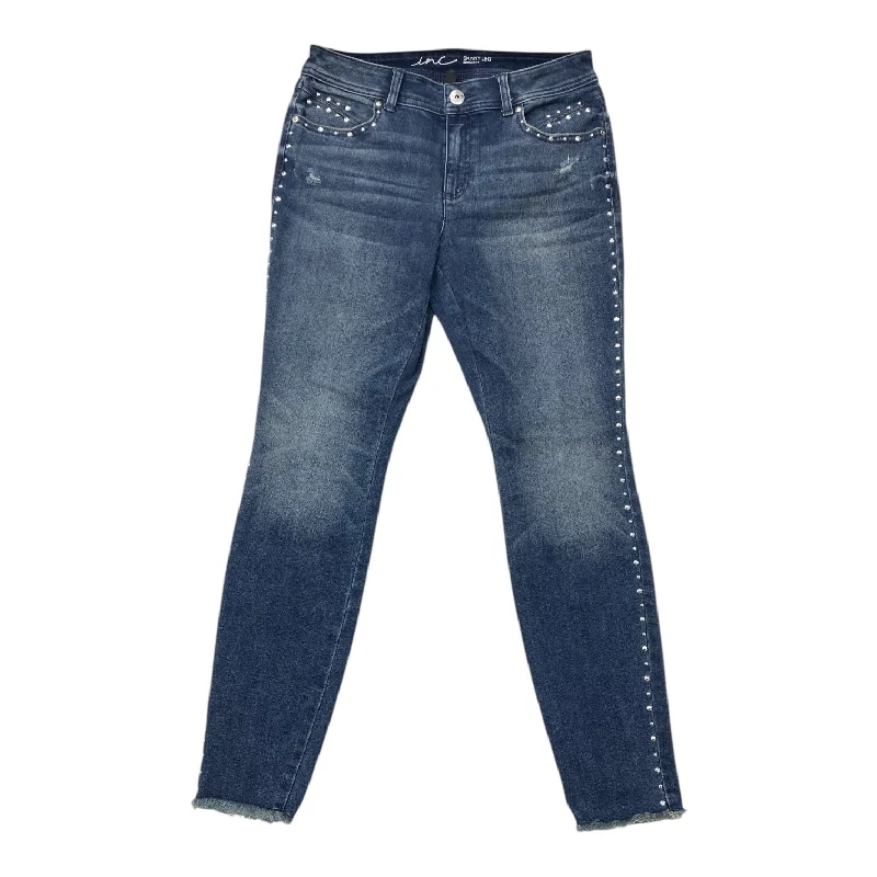 Women's ChinosJeans Skinny By Inc In Blue Denim, Size:6