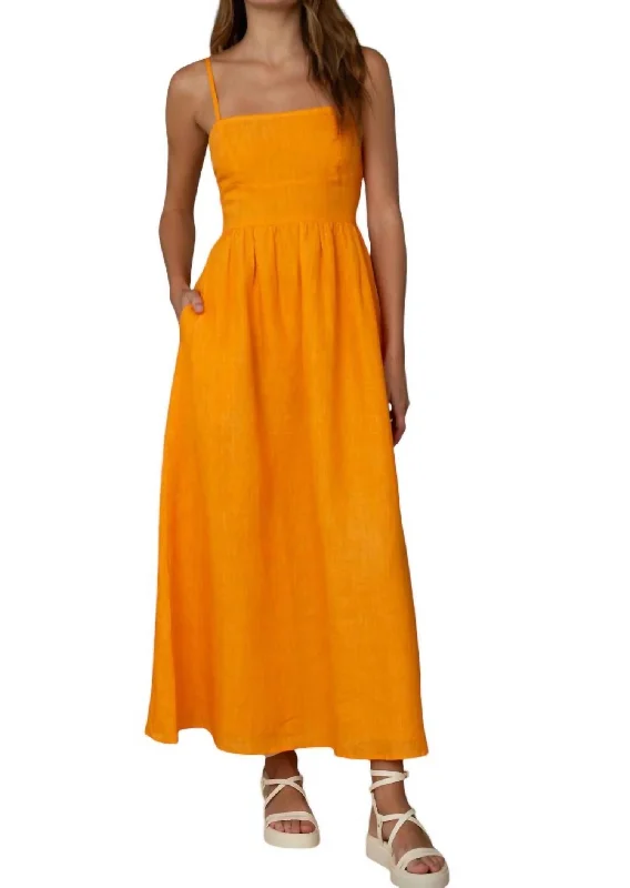 Women's Wide-Neck DressesAbigail Dress In Apricot