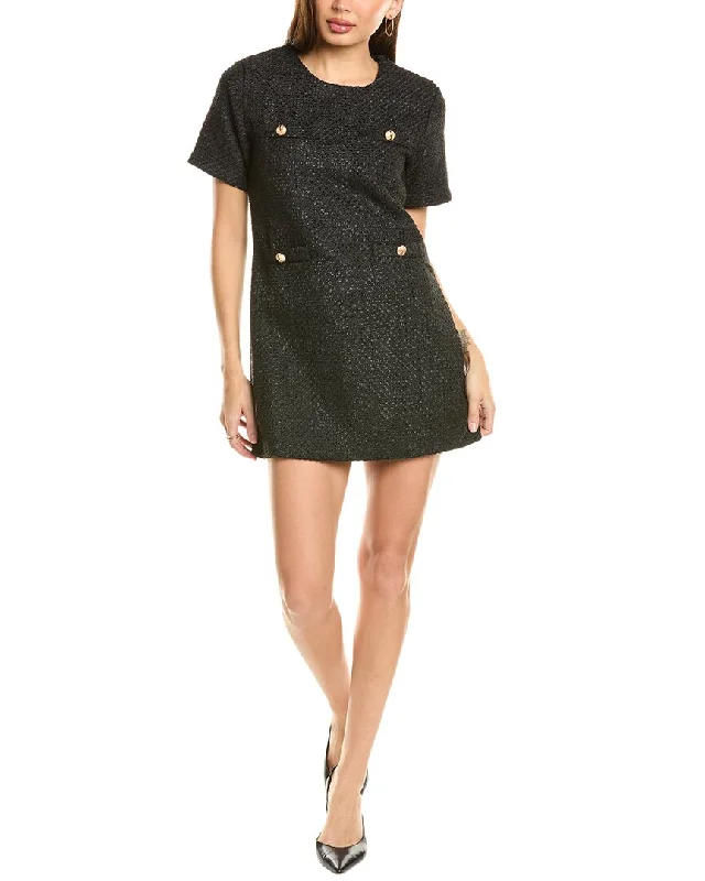 Women's Peter Pan Collar DressesSeraphina Tweed Shift Dress