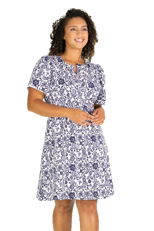 Women's Peter Pan Collar DressesThe Hannah Dress in Morning Glory